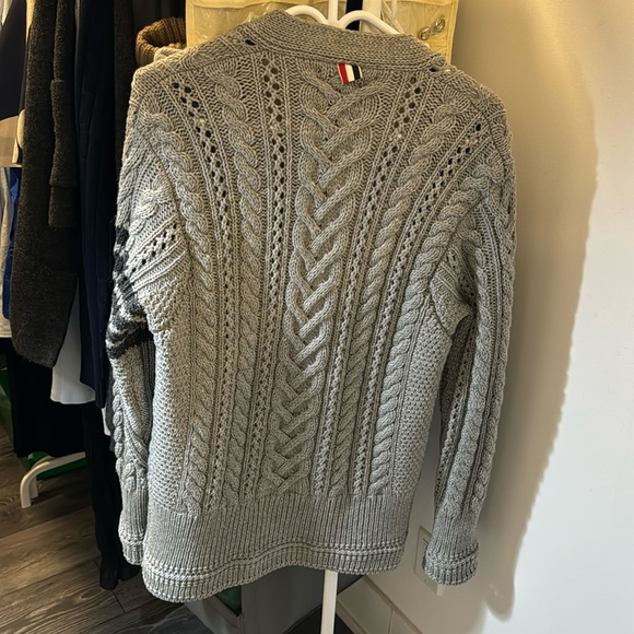 Thom Browne Merino Wool cardigan - Picture 3 of 6